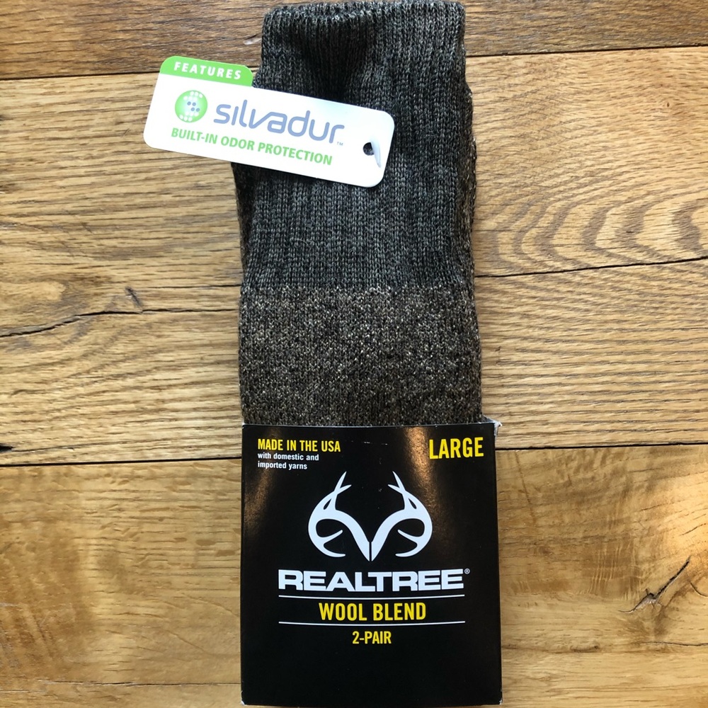 Realtree wool blend men socks